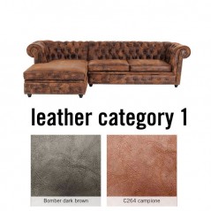 Corner Sofa Cambridge Individual Left Leder 1